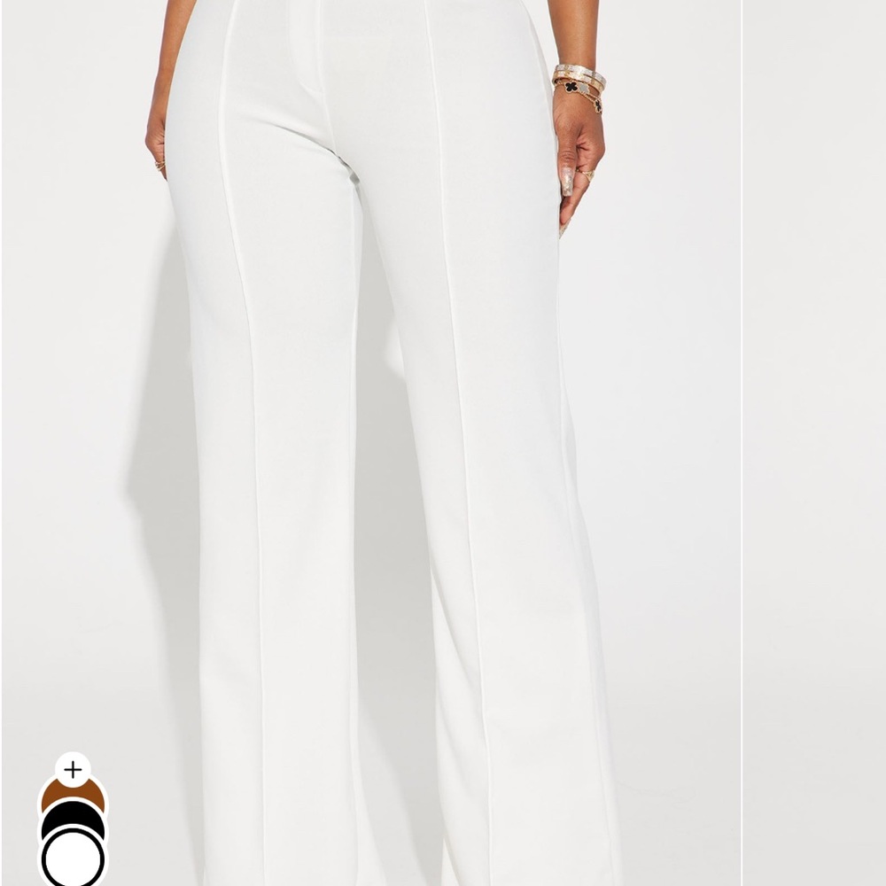 Petite Call It Even Wide Leg Dress Pants Fashion Nova